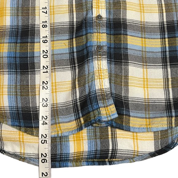 Harley-Davidson Women's Top Button Down Shirt Plaid Long Sleeve Rayon Size Small - Picture 7 of 7